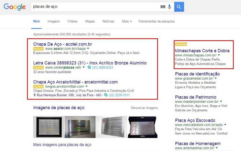 4) Uma campanha de anúncios pagos no Google poderia fazer você aparecer para seus clientes. Já pensou nisso?